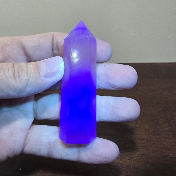 Fluorite Crystal Tower 3.1 inches - Picture 5 of 5